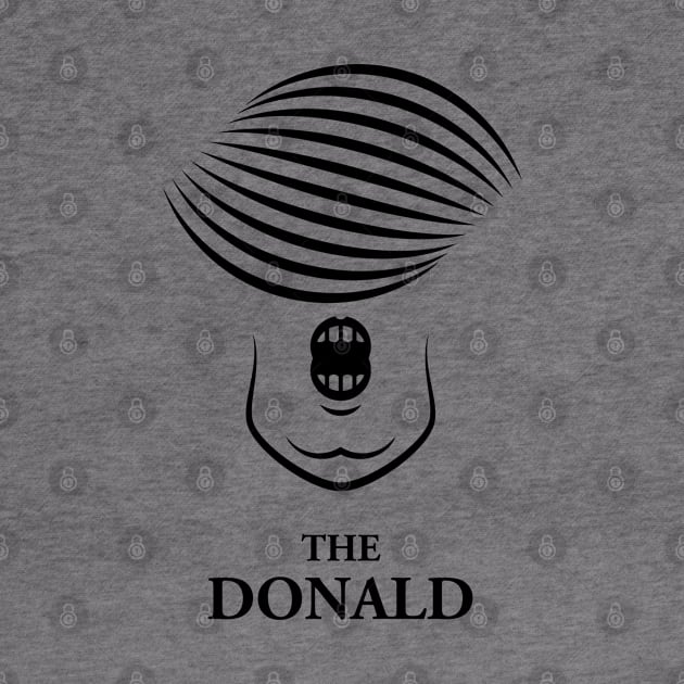 The Donald (Donald Trump Caricature) by MrFaulbaum